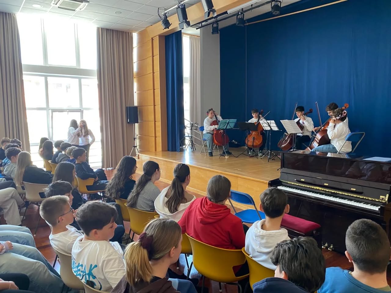 La musica unisce: incontro tra gli studenti di Umago e Mestre