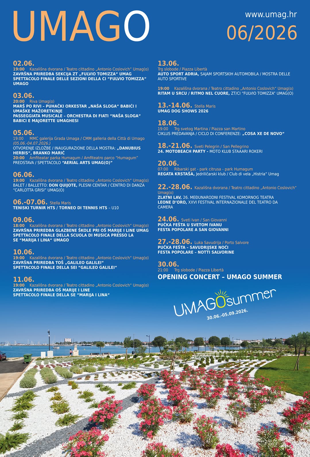 Umago programma 6/2026