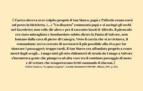 In memoria delle vittime del piroscafo “San Marco” – 09/09/2026